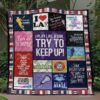 Try To Keep Up Quilt Blanket Vh09  Quilt